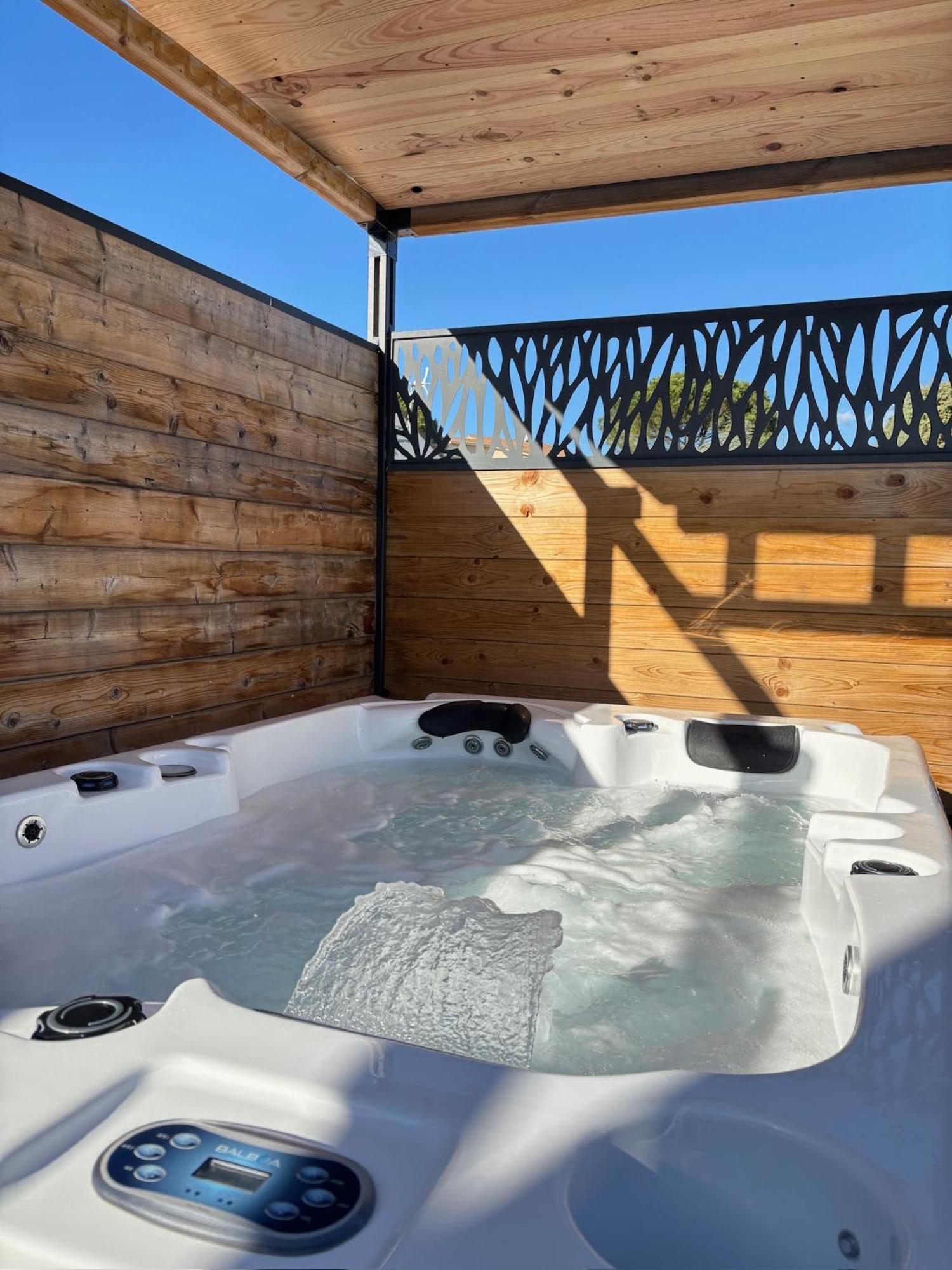 Gite & Spa Le Villemachois - 4 Etoiles - Jacuzzi Couvert - Calme Et Independant - Clim - Parking - 5 Min Carcassonne Villemoustaussou Exterior foto